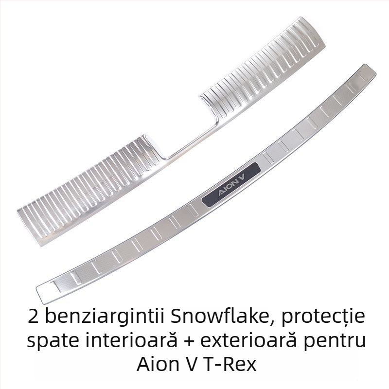 Autocolant protector pentru praguri pentru Aion V Tyrannosaurus, a doua generație, cu protecție pentru partea din spate și pedala de întâmpinare