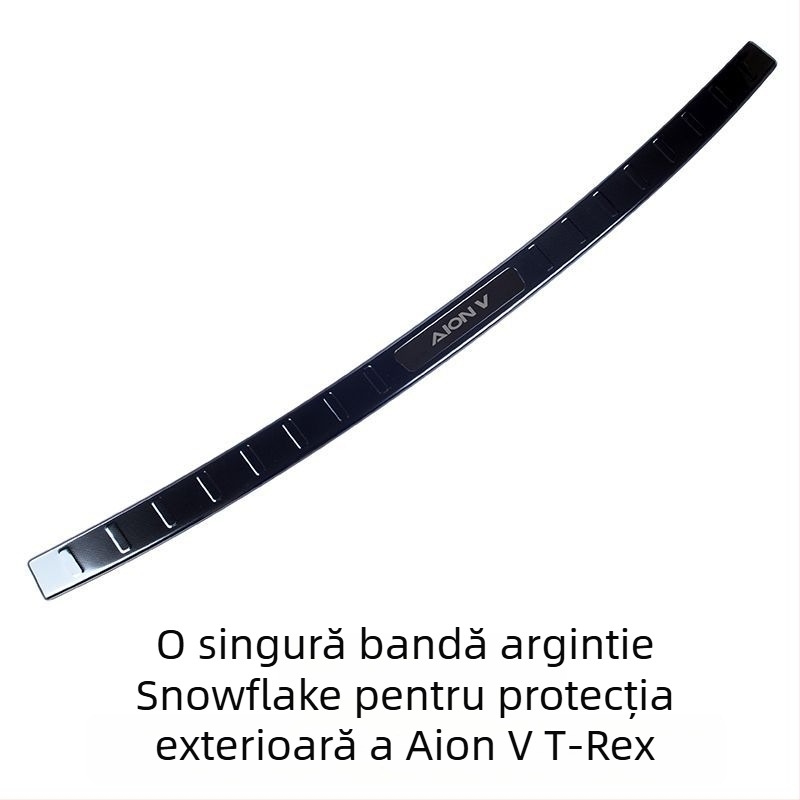 Autocolant protector pentru praguri pentru Aion V Tyrannosaurus, a doua generație, cu protecție pentru partea din spate și pedala de întâmpinare