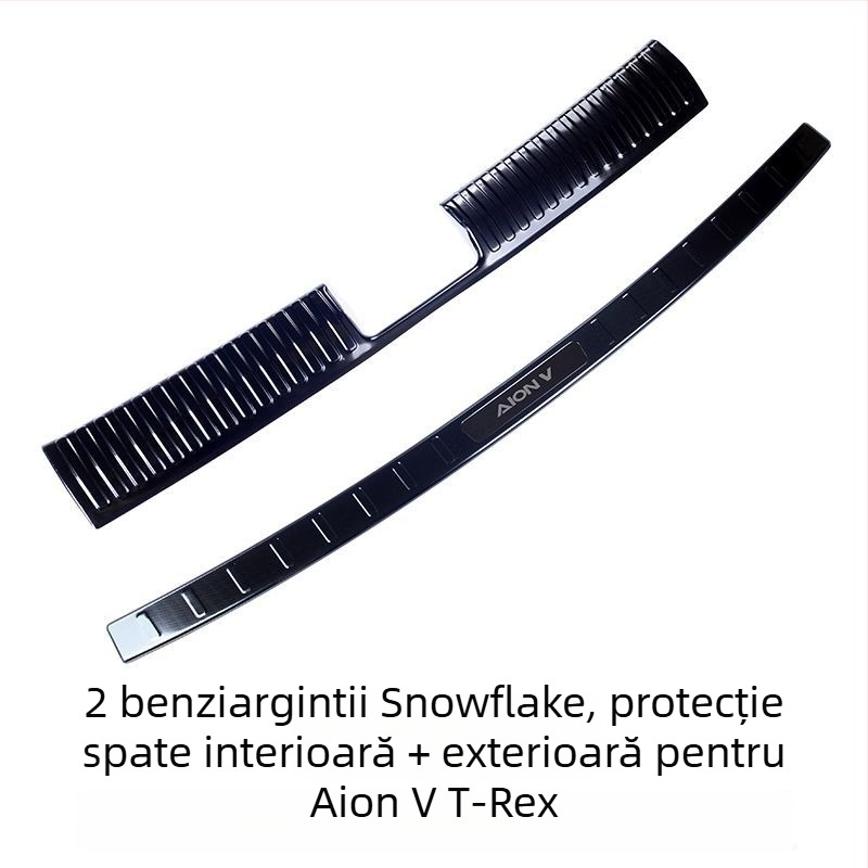 Autocolant protector pentru praguri pentru Aion V Tyrannosaurus, a doua generație, cu protecție pentru partea din spate și pedala de întâmpinare