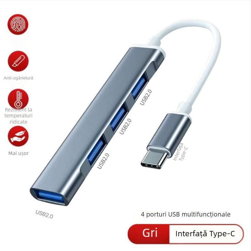 Adaptor docking Lightning pentru iPad, tablete și telefoane – port USB, compatibil cu iPad/tablet/telefon, fără alimentare externă