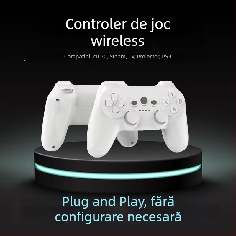 Controler de jocuri wireless pentru PC și dispozitive mobile — USB-C, conexiune wireless, compatibil cu consolele TV