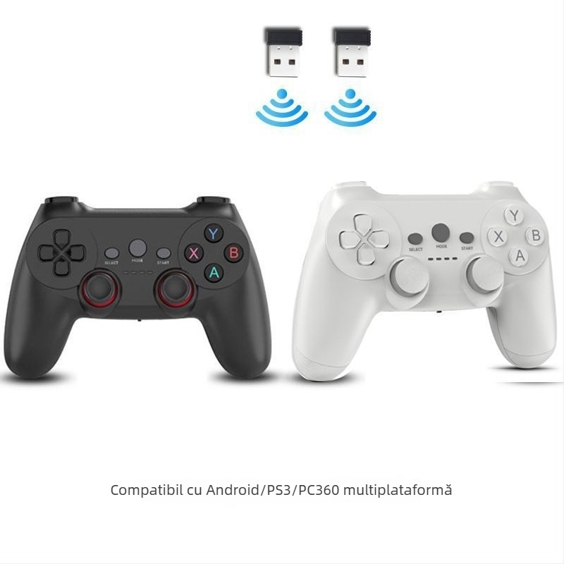 Controler de jocuri wireless pentru PC și dispozitive mobile — USB-C, conexiune wireless, compatibil cu consolele TV