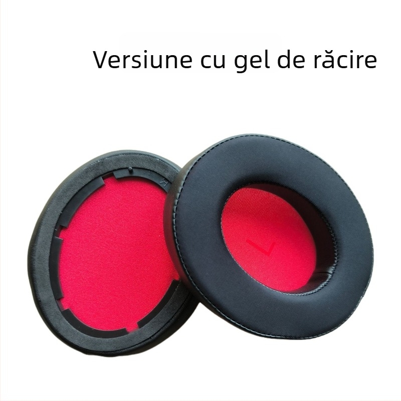 Carcasă din piele pentru căștile wireless 1MORE SonoFlow Pro (Model: 1more/sonoflow; Material: piele artificială; Compatibil: bureți HC905; Proces: eșantion personalizat; Lansare: 2024)