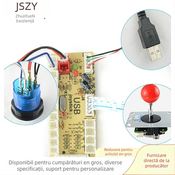 BLEE Kit placă USB pentru joystick arcade — PCB pentru PC DIY