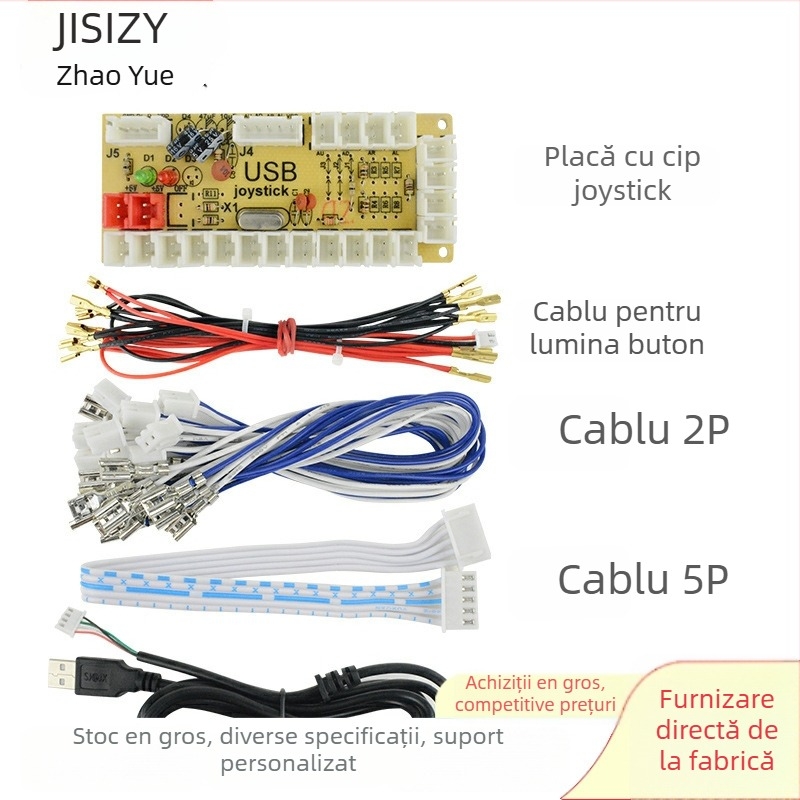 BLEE Kit placă USB pentru joystick arcade — PCB pentru PC DIY