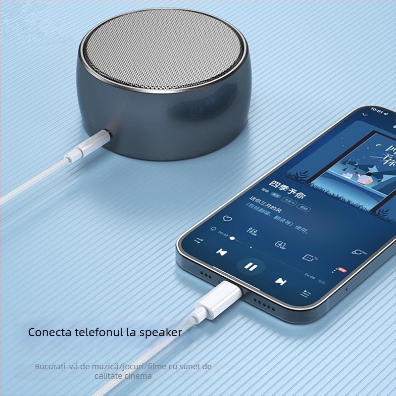 Cablu adaptor audio AUX Type-C la 3,5 mm pentru mașină — conductor din cupru, miez din cupru pur, carcasă nichelată