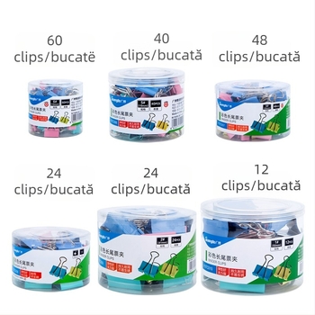 Guangbo PJTC005 Series - Clip mare din oțel inoxidabil, suport pentru bilete, ambalaj în tub