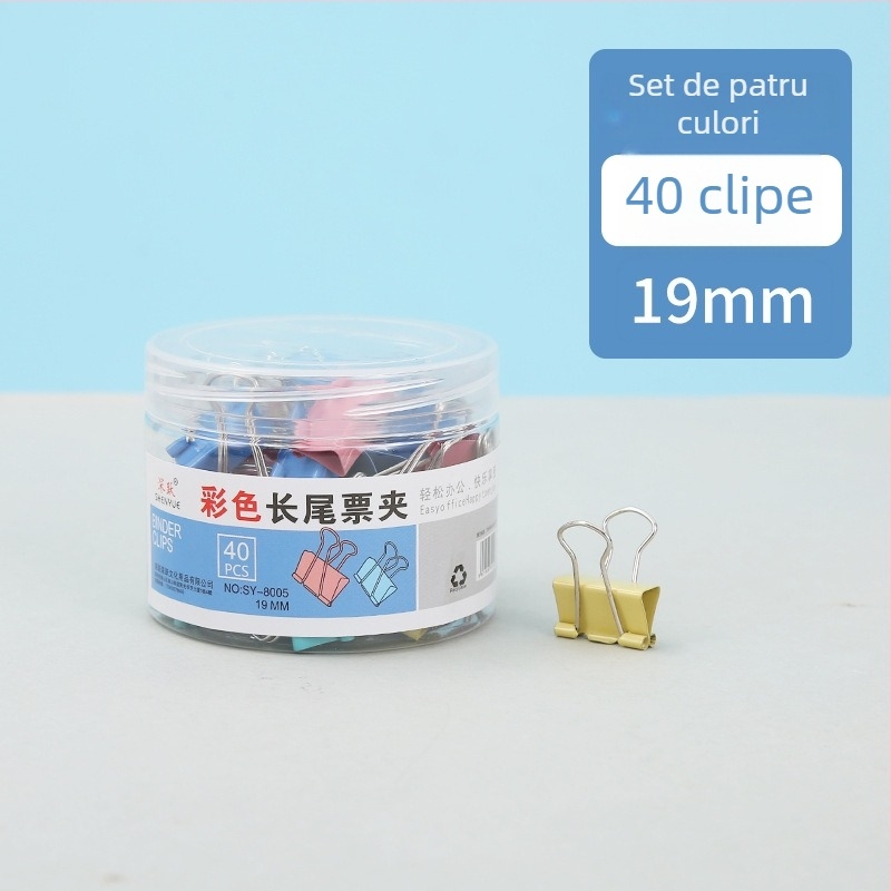 Clemă pentru documente, metalică, Deep Leap