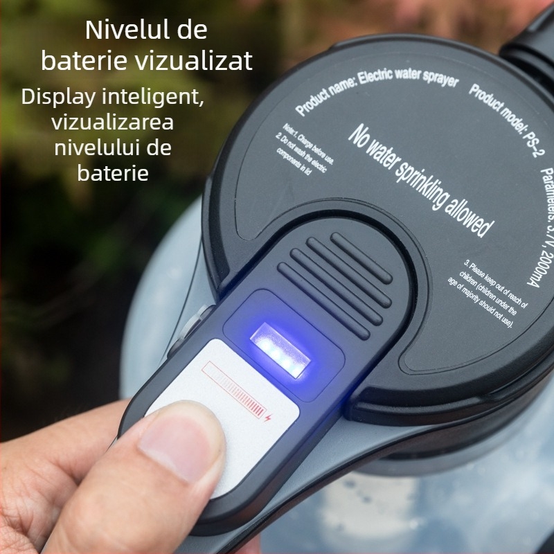 Duză electrică de udare, corp din plastic, brand Living together, pentru uz casnic, grădină și spații verzi publice