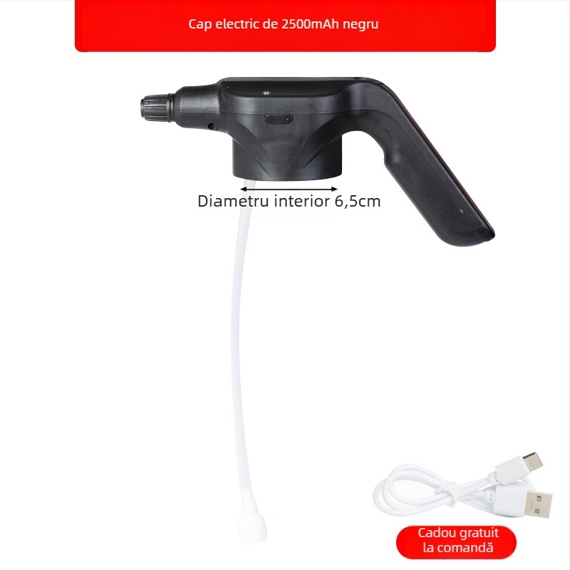 Duză electrică de udare, corp din plastic, brand Living together, pentru uz casnic, grădină și spații verzi publice