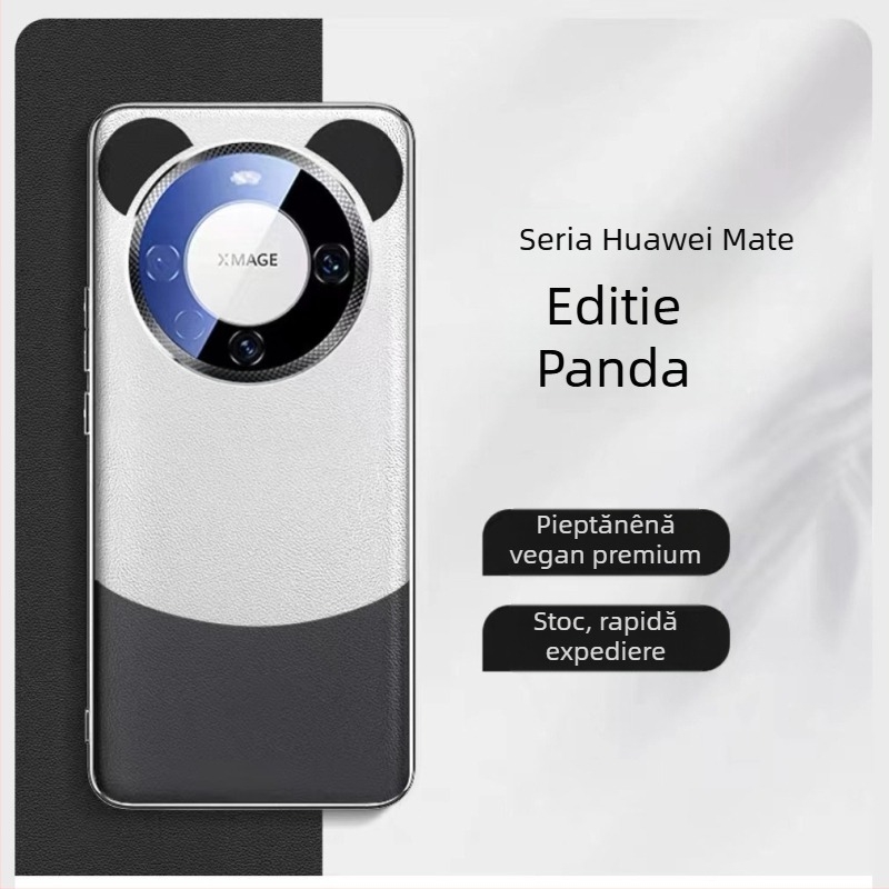 Carcasă Huawei Mate60 Pro și Mate50 Pro, sticlă șlefuită, inel metalic al obiectivului, protecție totală, rezistență la șocuri, antiamprente, disipare căldură