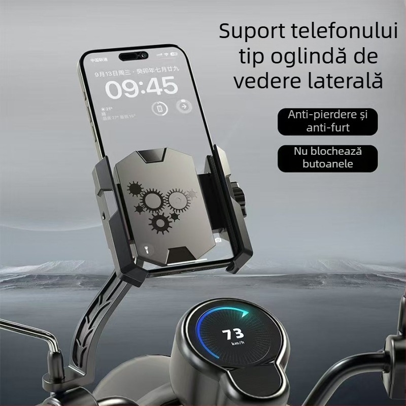 Suport pentru telefon de bicicletă – material ABS, stil general, personalizabil