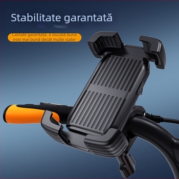 Suport pentru telefon pentru vehicule electrice cu acoperire totală — suport de navigație pentru scutere/motociclete, Oicar, plastic, etichetă privată personalizabilă