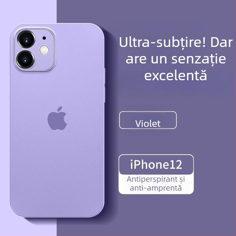 Carcasă Murdinger din TPU, finisaj mat, compatibilă cu iPhone 12 Pro Max și iPhone 14 Pro Max, acoperire completă a lentilei, protecție anti-cădere