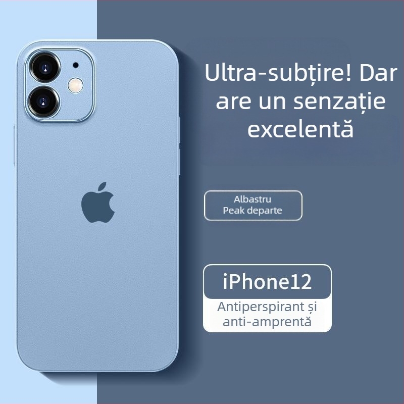 Carcasă Murdinger din TPU, finisaj mat, compatibilă cu iPhone 12 Pro Max și iPhone 14 Pro Max, acoperire completă a lentilei, protecție anti-cădere