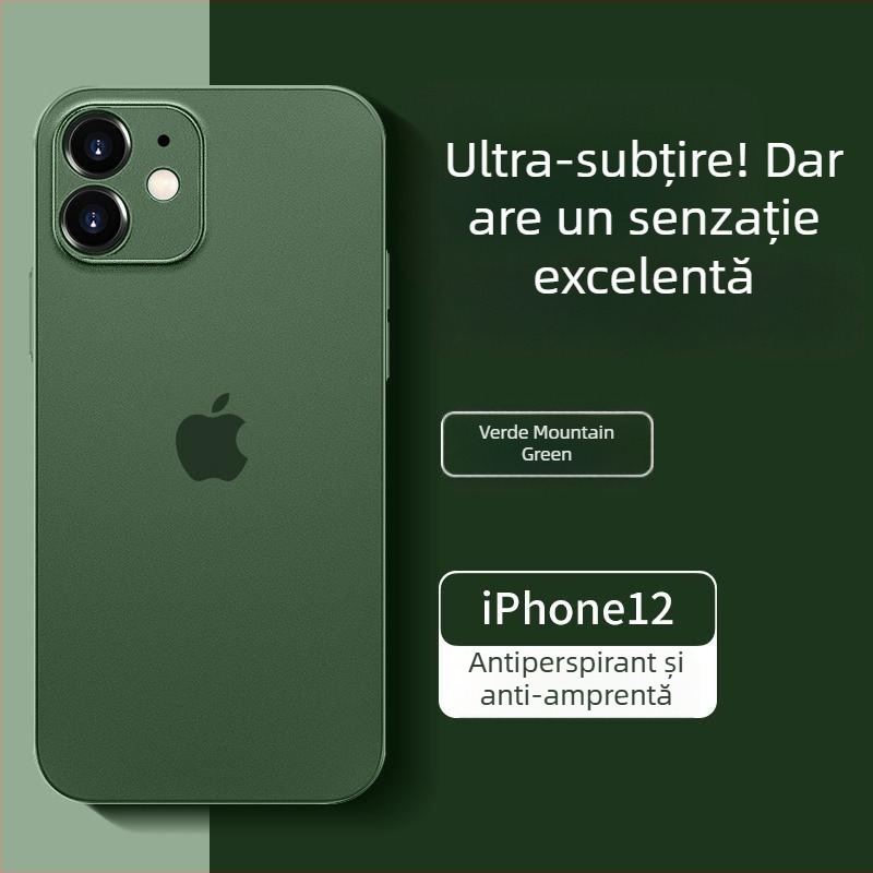 Carcasă Murdinger din TPU, finisaj mat, compatibilă cu iPhone 12 Pro Max și iPhone 14 Pro Max, acoperire completă a lentilei, protecție anti-cădere