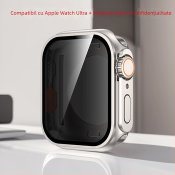 Carcasă de protecție all-inclusive pentru Apple Watch S6–S10, Anti-Peep, din PC (Cod 080)