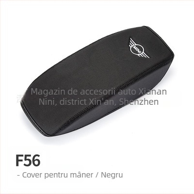 Capot central pentru cotieră din piele Ultrafilm pentru BMW Mini Cooper F56/F60 – pernă protectoare, fără personalizare