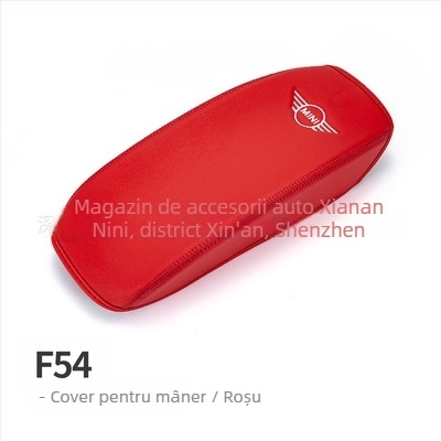 Capot central pentru cotieră din piele Ultrafilm pentru BMW Mini Cooper F56/F60 – pernă protectoare, fără personalizare