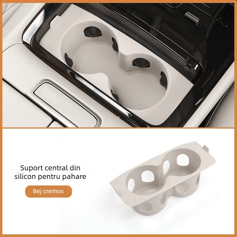 Padă din silicon pentru consola centrală, compatibilă cu Dengshi D9, model 9999, accesorii interior personalizabile