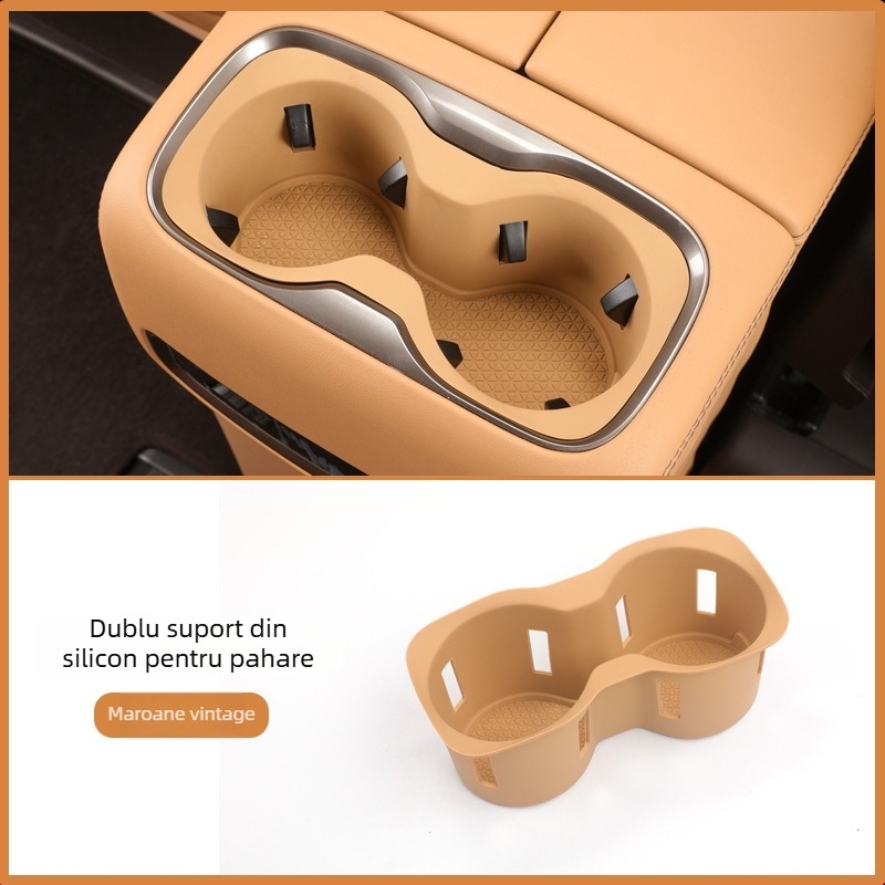Padă din silicon pentru consola centrală, compatibilă cu Dengshi D9, model 9999, accesorii interior personalizabile