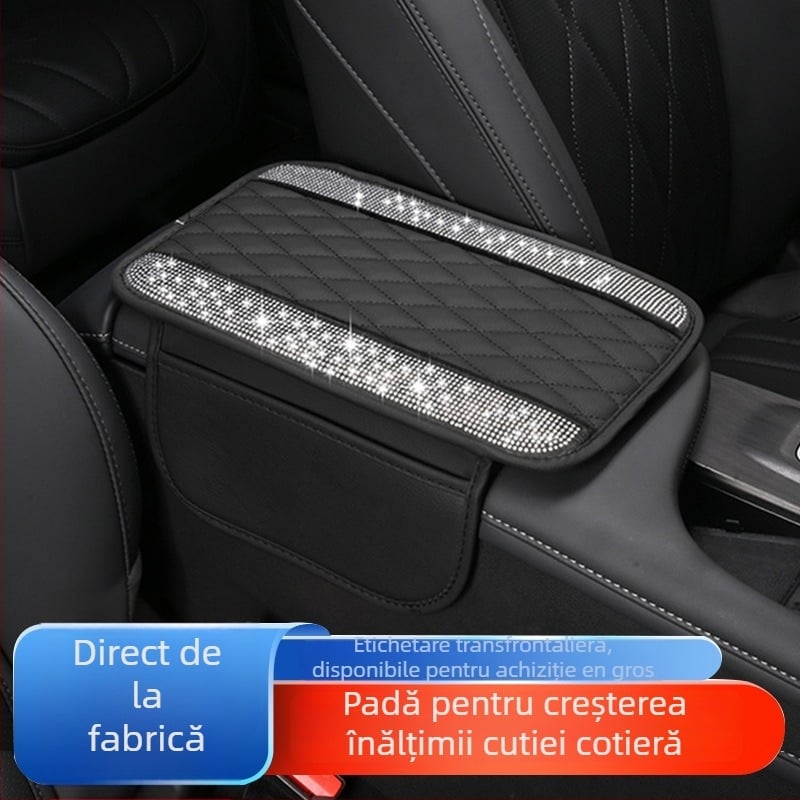 Capac protector din piele pentru cotieră, universal, personalizabil