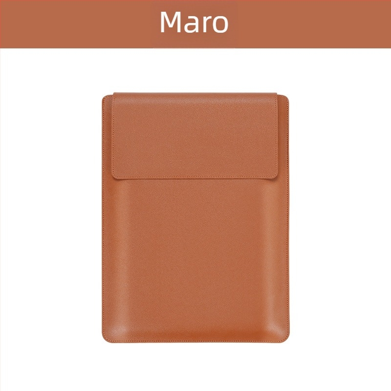 Husă de protecție din piele PU cu suport reglabil, pentru laptopuri și tablete, în stil clutch cu mâner, rezistentă la apă și uzură