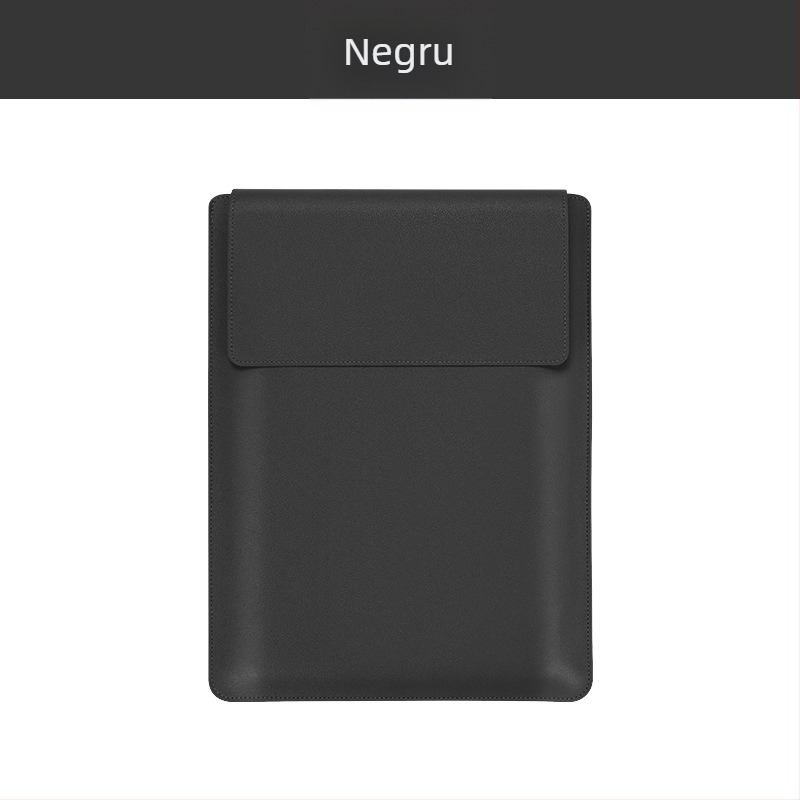 Husă de protecție din piele PU cu suport reglabil, pentru laptopuri și tablete, în stil clutch cu mâner, rezistentă la apă și uzură