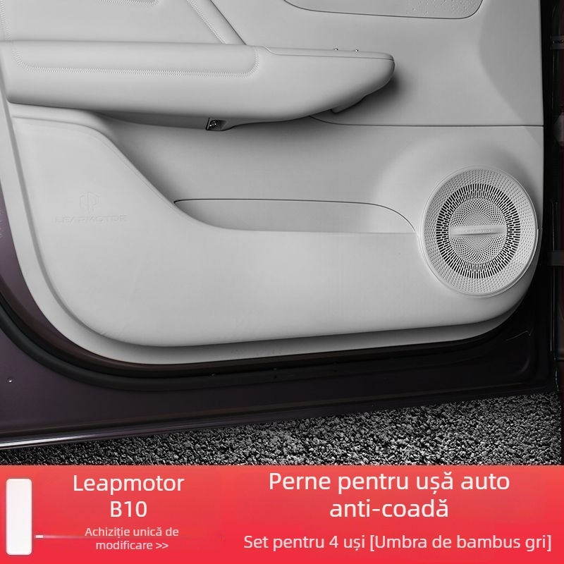 Padă anti-kick pentru ușa pasagerului cu cutie de depozitare Leapmotor C10 — protecție interioară, personalizare, imprimare a logo-ului