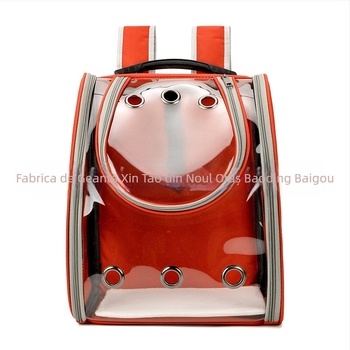 Sac de transport pisici Xin Tao, 20–35 L, poliester, duritate medie