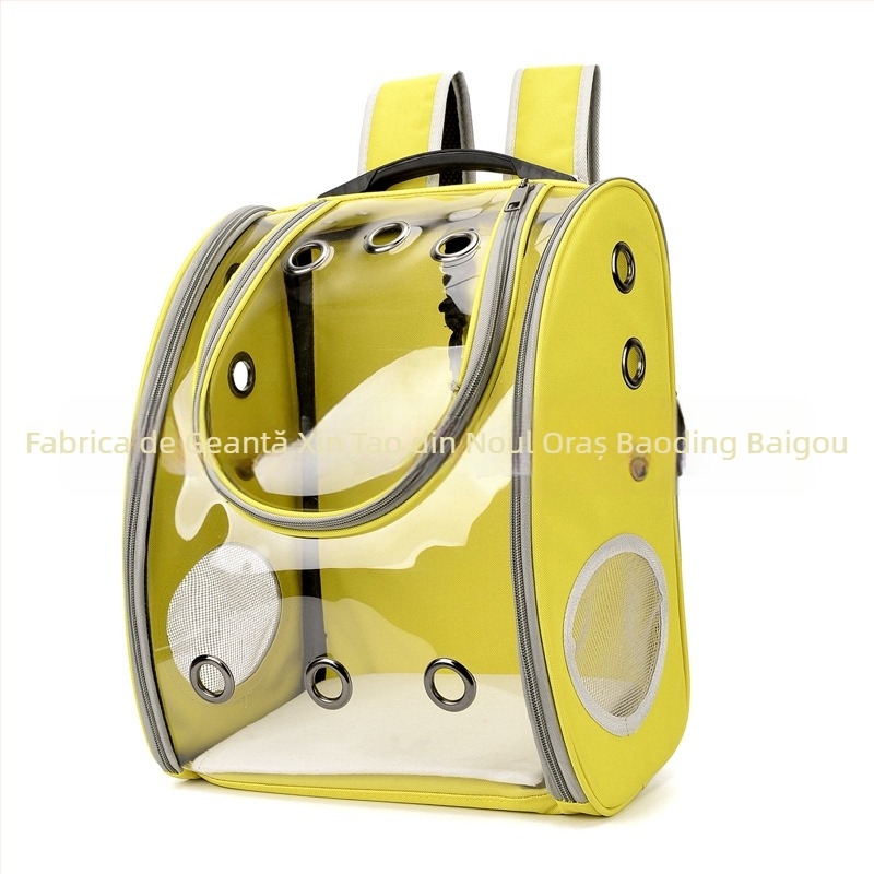 Sac de transport pisici Xin Tao, 20–35 L, poliester, duritate medie