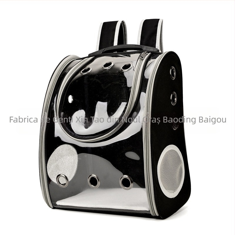 Sac de transport pisici Xin Tao, 20–35 L, poliester, duritate medie