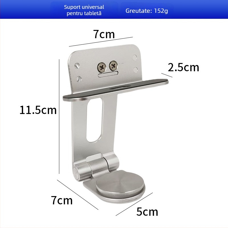 Stand pentru tabletă, pliabil, de la Gamera; model Tablet stand; greutate 130 g; ambalaj: cutie de hârtie + PE