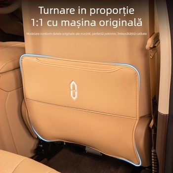 Covorașe de protecție pentru bancheta din spate, compatibile cu 24 modele AITO Wenjie M7, protecție împotriva murdăriei în interior