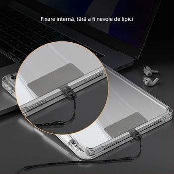 Patch anti-pierdere pentru iPad – accesorii pentru stylus, compatibil cu huse pentru telefoane și tablete, brand Qiongyu dolphin, lansat în 2024.