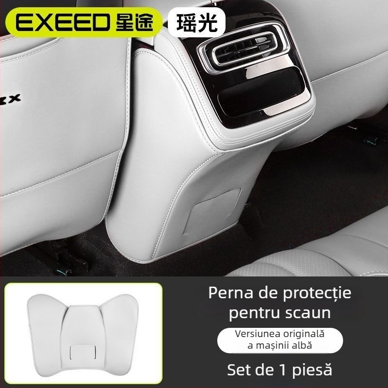 Protector pentru spatele scaunului auto cu pernă pentru cotieră din spate – protecție împotriva loviturilor și murdăriei