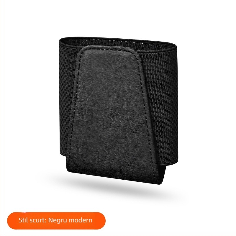 Cutie de depozitare auto din piele, pentru spatele scaunului, multifuncțională, pliabilă, impermeabilă și rezistentă la uzură, pentru orificiul de ventilație