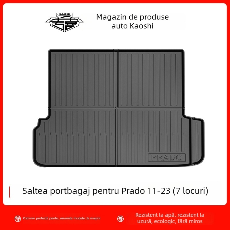 Pad protector pentru spatele banchetei – cauciuc, CENFUN, pentru un autovehicul dedicat, personalizare disponibilă, mărci private licențiate