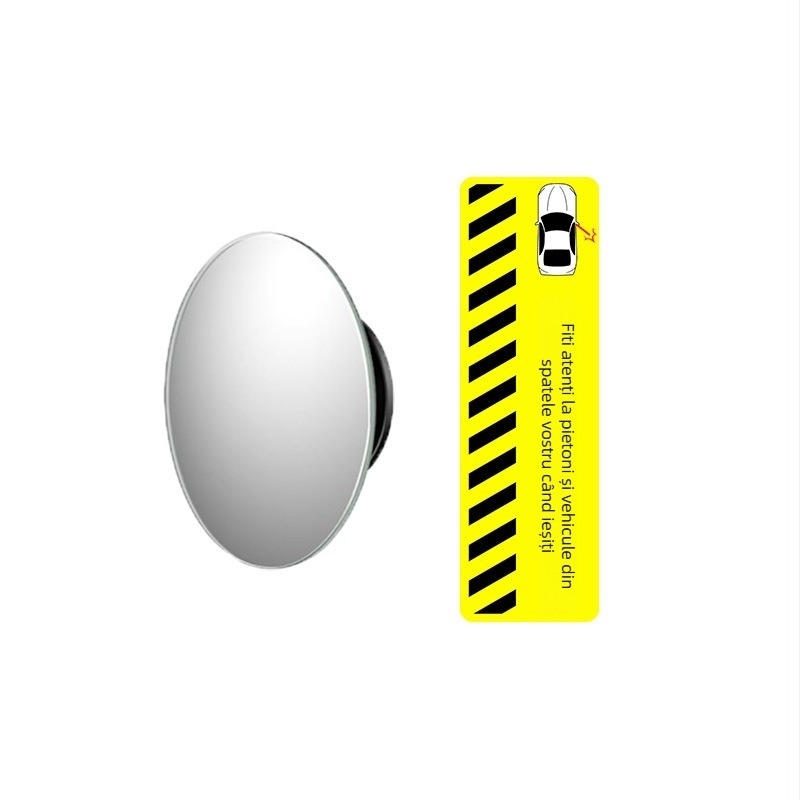 Oglindă de observație pentru scaunul din spate, cu oglinzi auxiliare circulare, interne și externe pentru autoturisme, utilizare taxi