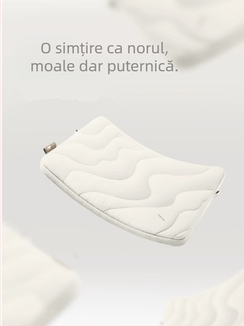 Husă pentru laptop și tabletă, impermeabilă, respirabilă, material PU, căptușeală poliester-bumbac, stil urban, primăvara 2025