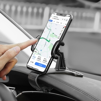 Suport auto pentru telefon cu vizualizare directă – montaj magnetic snap-on, neîncărcabil; compatibil cu parasolar, bord și oglinda retrovizoare