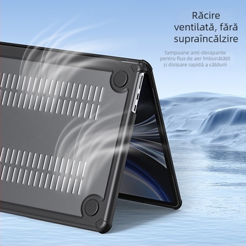 Husă TPU pentru MacBook Air și alte laptopuri – subțire, ușoară, protecție anti-cadere, cu disipare de căldură, model LCGH-LCGM, de la DUX DUCIS