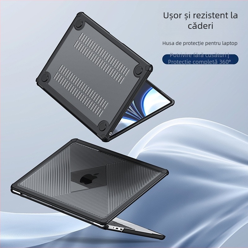 Husă TPU pentru MacBook Air și alte laptopuri – subțire, ușoară, protecție anti-cadere, cu disipare de căldură, model LCGH-LCGM, de la DUX DUCIS