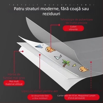 Ștampilă/Etichetă pentru parbrizul frontal pentru mașini, tricicluri, vehicule electrice și vehicule cu patru roți; Film UV; Protecție pentru geamul din față și din spate; Cod produs 1004529048; Brand Other; Material Other