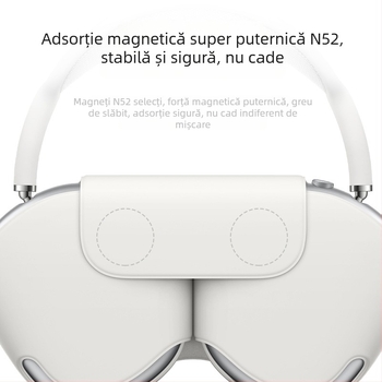  husă AirPods Max – închidere magnetică, piele sintetică, compatibilă cu Apple