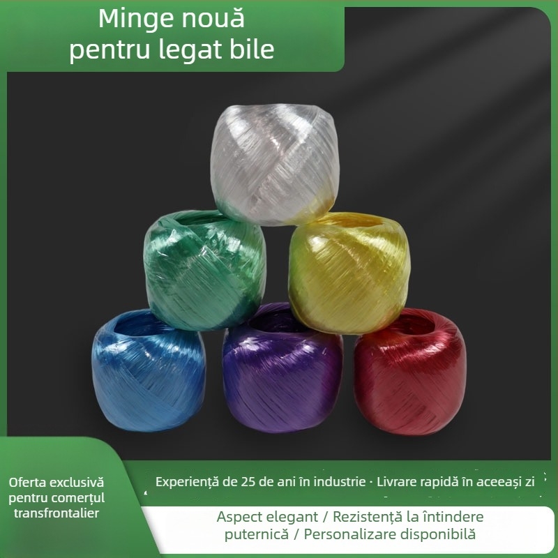 Giant Bird monofilament polipropilen pentru ambalare, rezistență la rupere de 100 kg, 70 g/50 m pe role sau 200 g/140 m pe role