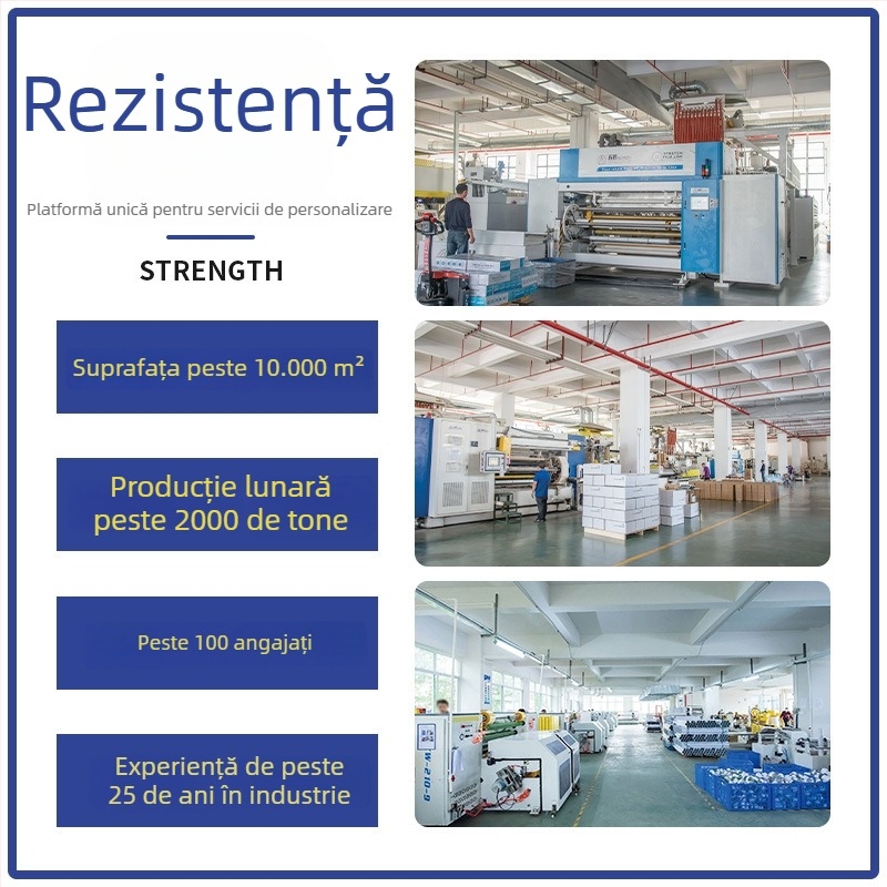 Giant Bird monofilament polipropilen pentru ambalare, rezistență la rupere de 100 kg, 70 g/50 m pe role sau 200 g/140 m pe role