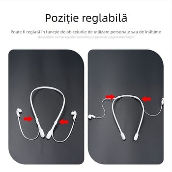 Șnur Bluetooth pentru gât cu protecție anti-pierdere, compatibil cu Huawei și Samsung Buds3 Pro
