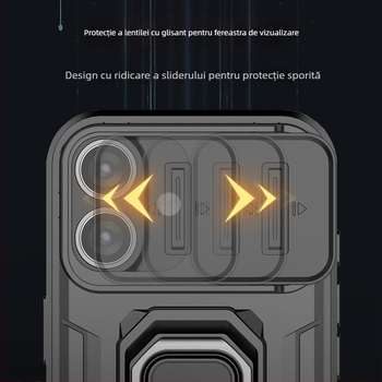 Carcasă pentru iPhone 14 seria cu stand magnetic, stil Nordic, TPU+PC, turnare prin injecție, rezistentă la uzură, protecție la căderi, anti-amprentare