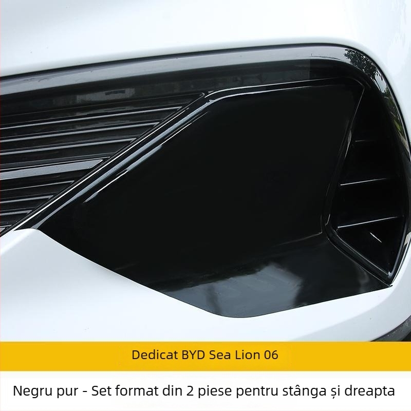 BYD Seal 06dmi autocolant decorativ pentru bara față cu folie reflectorizantă, montare magnetică